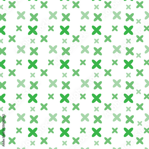 Seamless Pattern With Flower Background Vector Design.