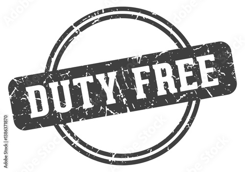 duty free stamp