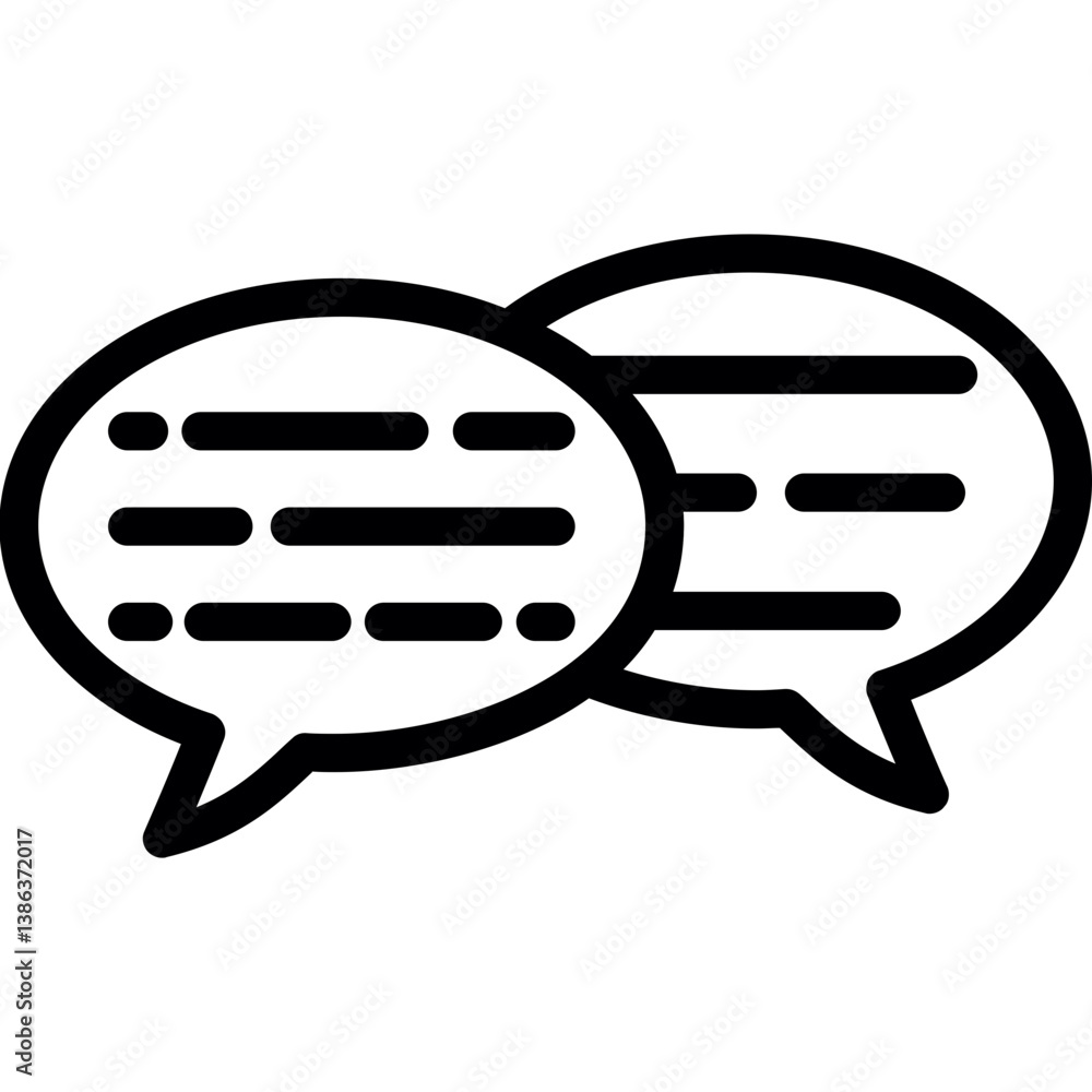 Speech Bubble Icon Speech Bubble Icon