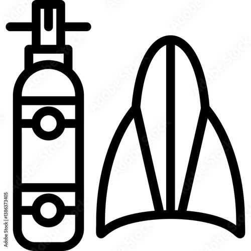 Diving Regulator Icon