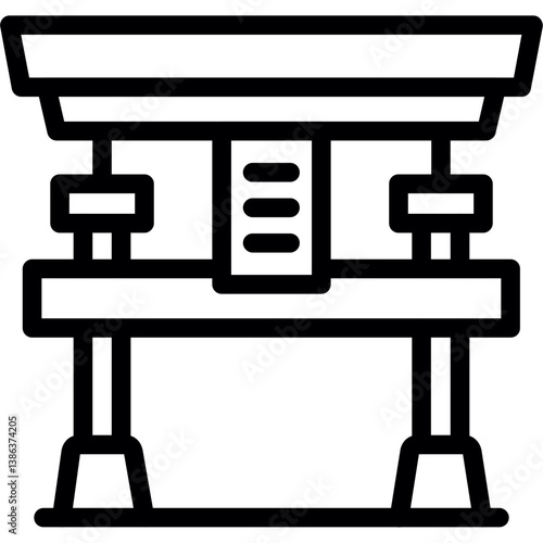 Chinese Gate Icon