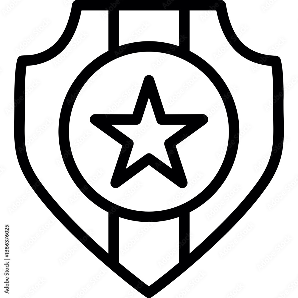 Security Badge Icon Security Badge Icon