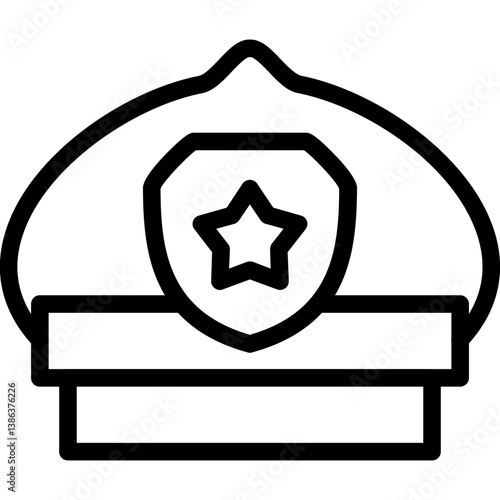 Police Hat Icon