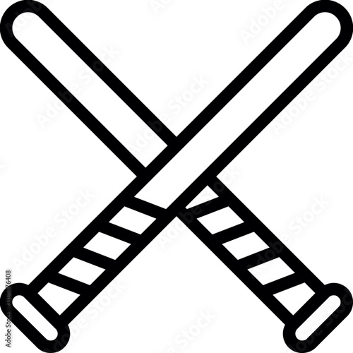 Police Baton Icon