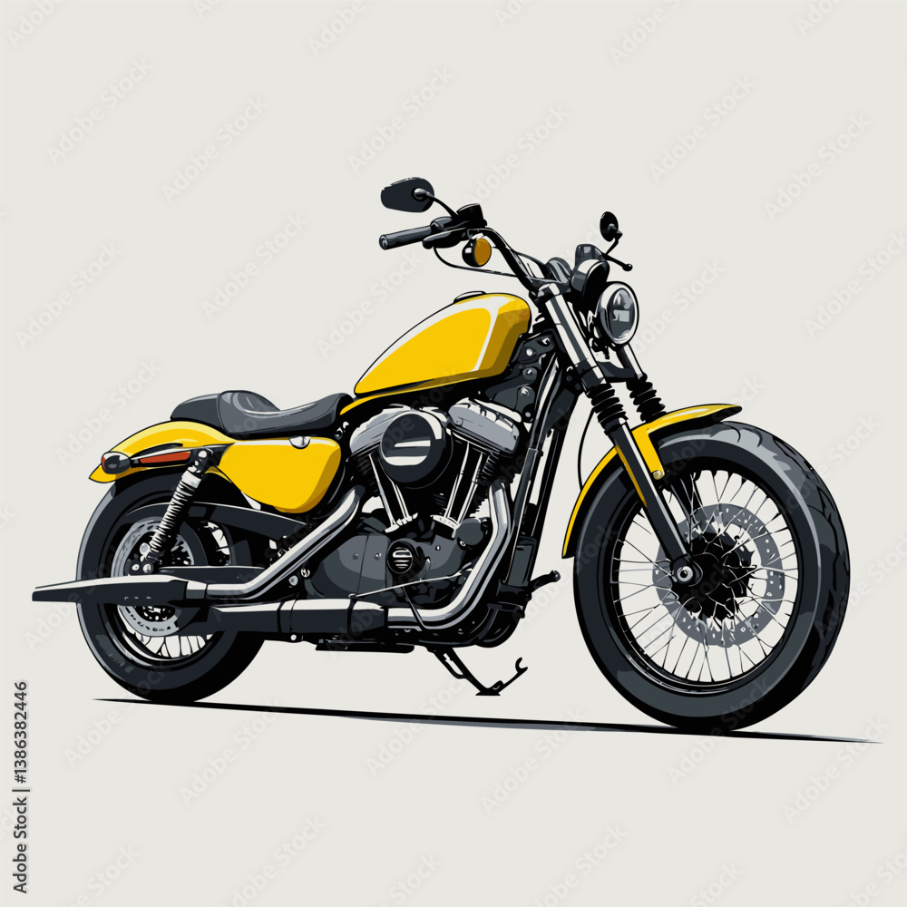 vector art motorcycle for graphic design purposes vector art motorcycle for graphic design purposes