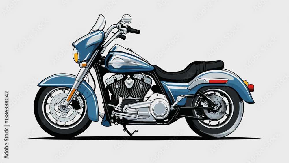 vector art motorcycle for graphic design purposes vector art motorcycle for graphic design purposes