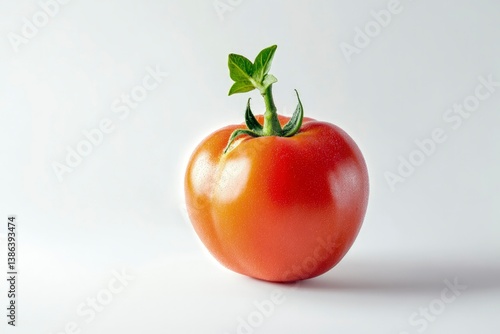 Wallpaper Mural Fresh Tomato Still Life with Green Leaves and Soft Light Torontodigital.ca