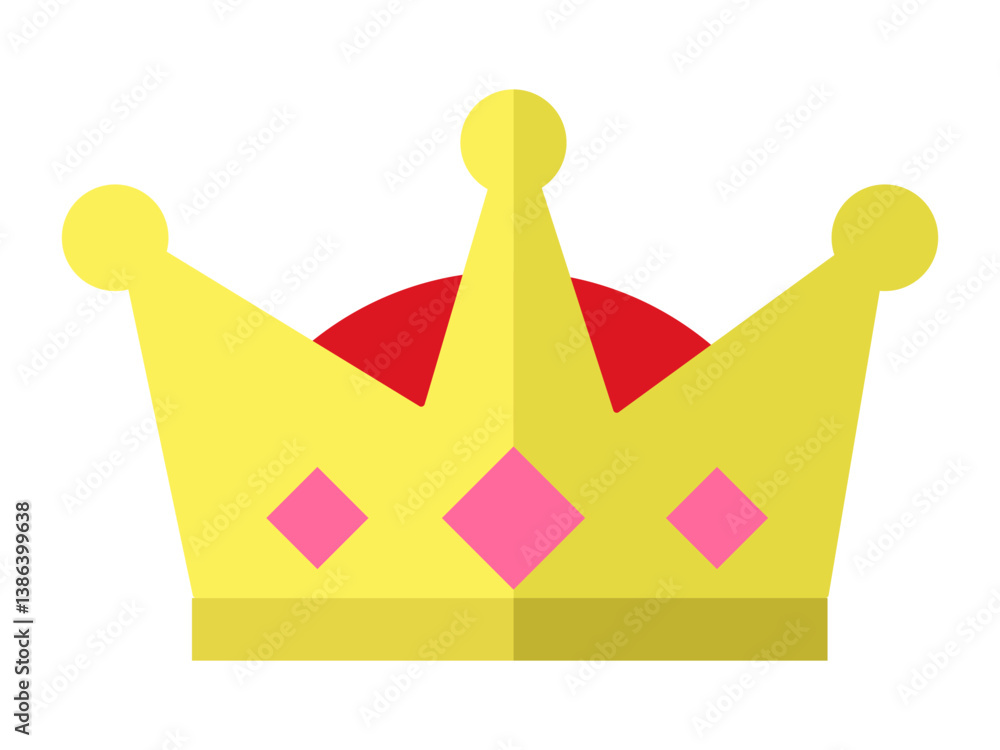 Crown with diamonds icon vector
Vector crown icon on white background Crown with diamonds icon vector
Vector crown icon on white background