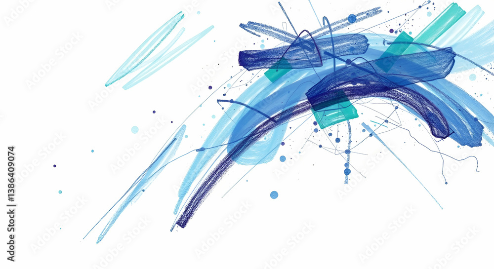 Obraz premium wave background pattern ai 