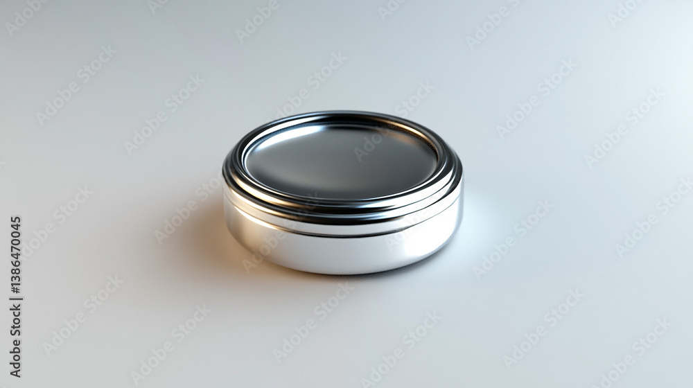 Single button battery isolated on white surface Single button battery isolated on white surface