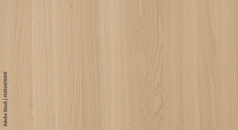 Natural Wood Grain Texture Smooth Surface Beige Background Material Close-up Natural Wood Grain Texture Smooth Surface Beige Background Material Close-up