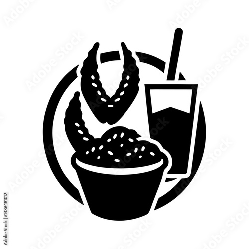crispy fried shrimp logo