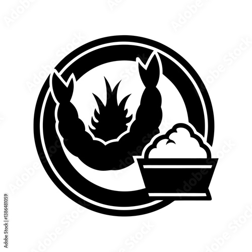 crispy fried shrimp logo