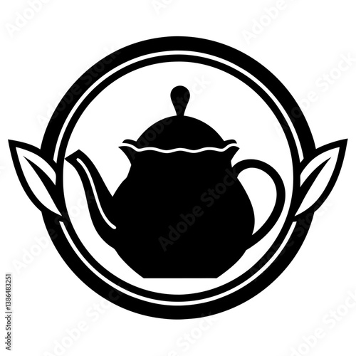 tea in a teapot logo