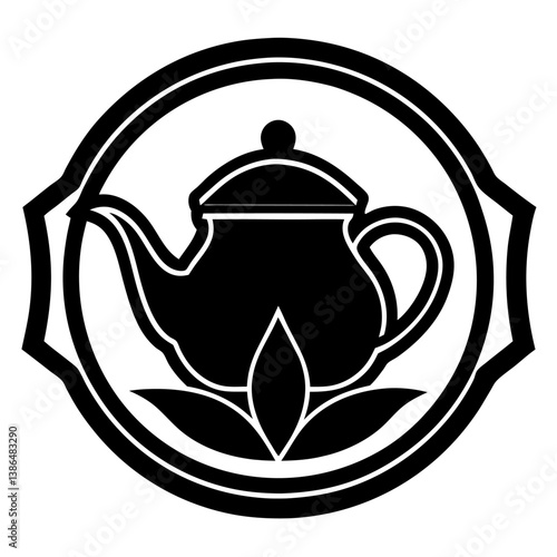 tea in a teapot logo