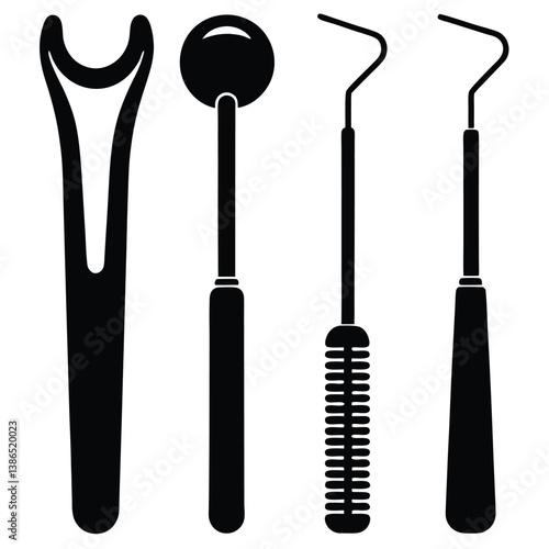 set of screwdriver bits tools