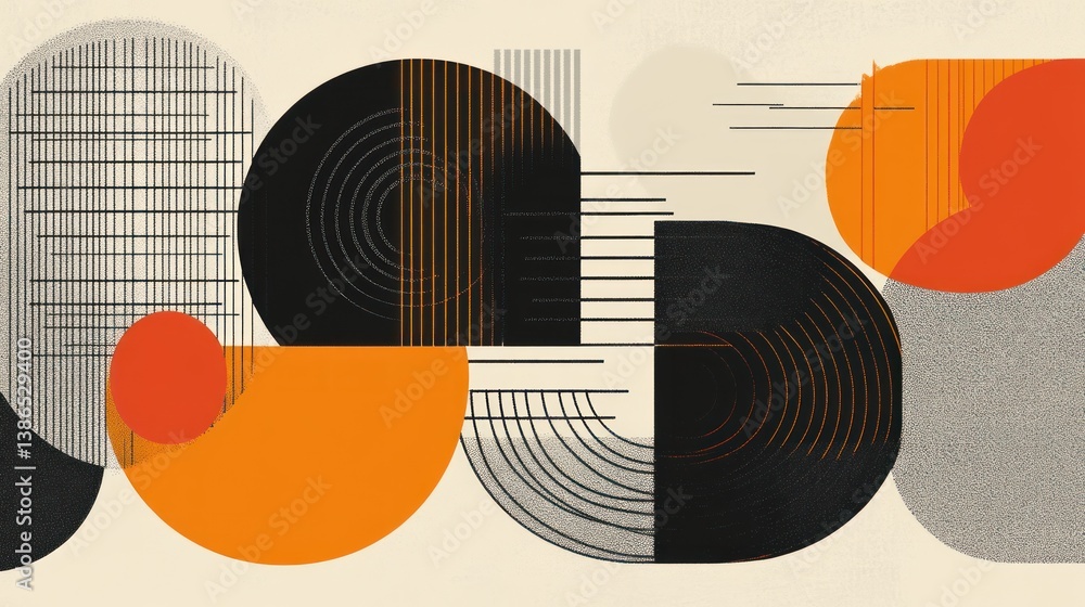 Obraz premium Abstract Geometric Shapes (4)