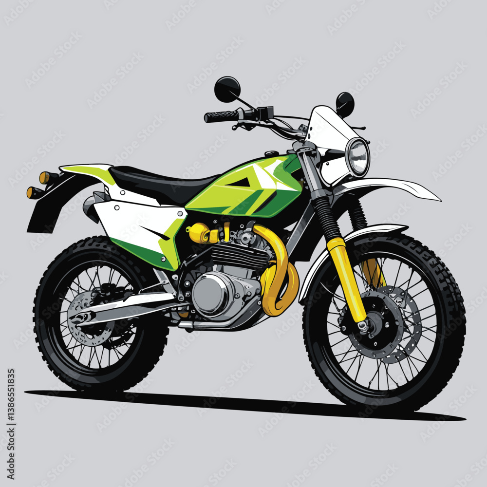 vector art motorcycle for graphic design purposes vector art motorcycle for graphic design purposes
