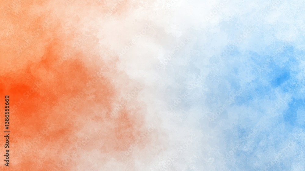 Vivid abstract design, a colorful blend of red, blue, white and orange background Vivid abstract design, a colorful blend of red, blue, white and orange background