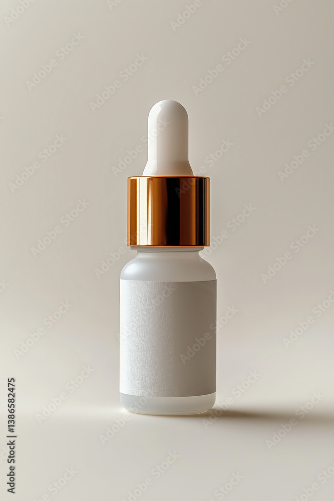 Serum on the empty space background. Serum on the empty space background.