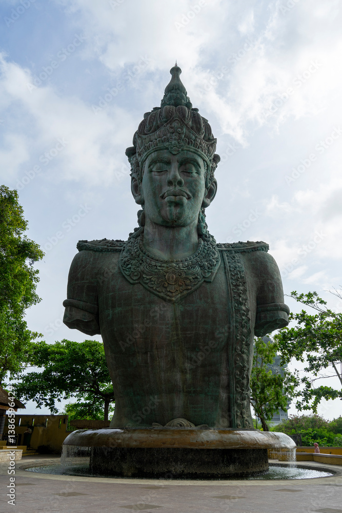 Hindu ruins in Bali are a popular tourist attraction. Hindu ruins in Bali are a popular tourist attraction.
