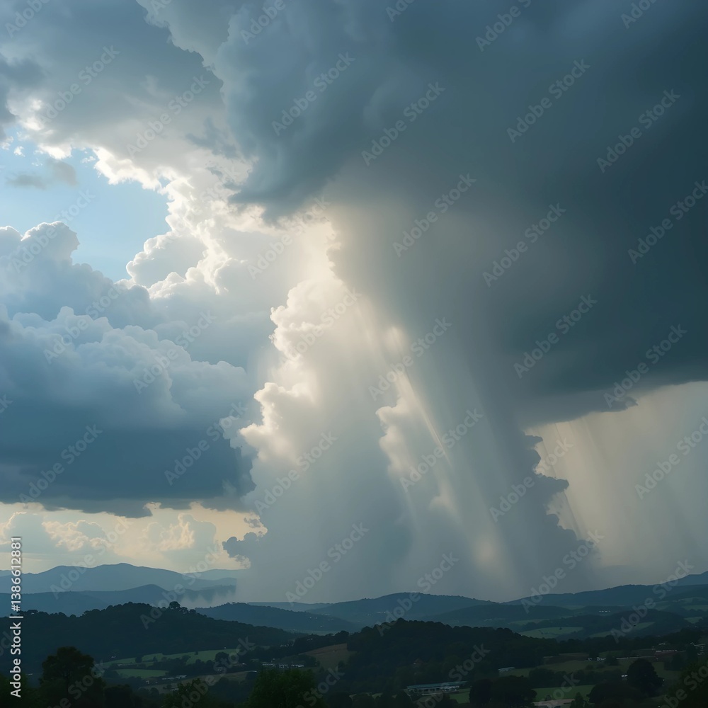 Obraz premium Rainy Sky