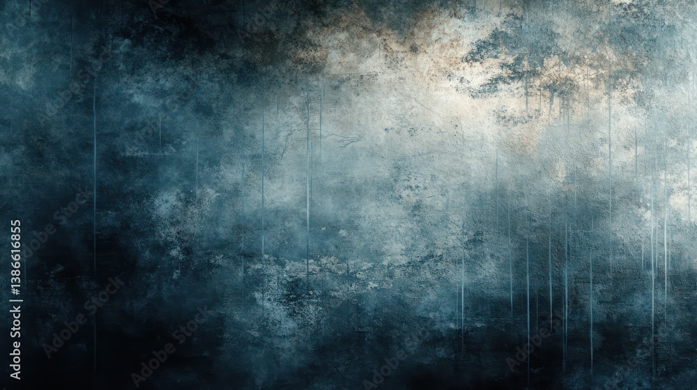 Obraz premium Grungy, moody, aged wall texture