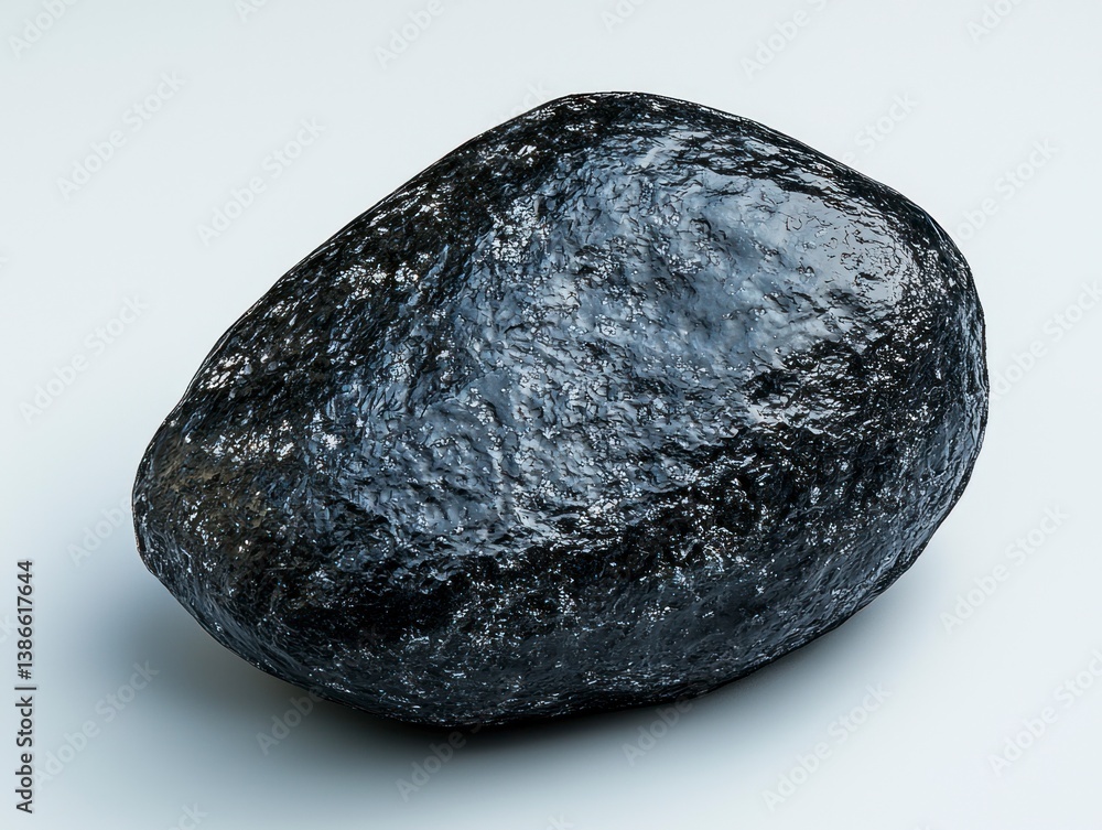 Realistic Matte Surface of a Black Rock in High-Quality Photography for Nature and Landscape Use Realistic Matte Surface of a Black Rock in High-Quality Photography for Nature and Landscape Use