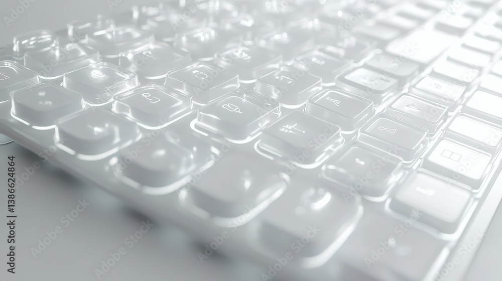 Glowing Mechanical Gaming Keyboard with RGB Effects Glowing Mechanical Gaming Keyboard with RGB Effects