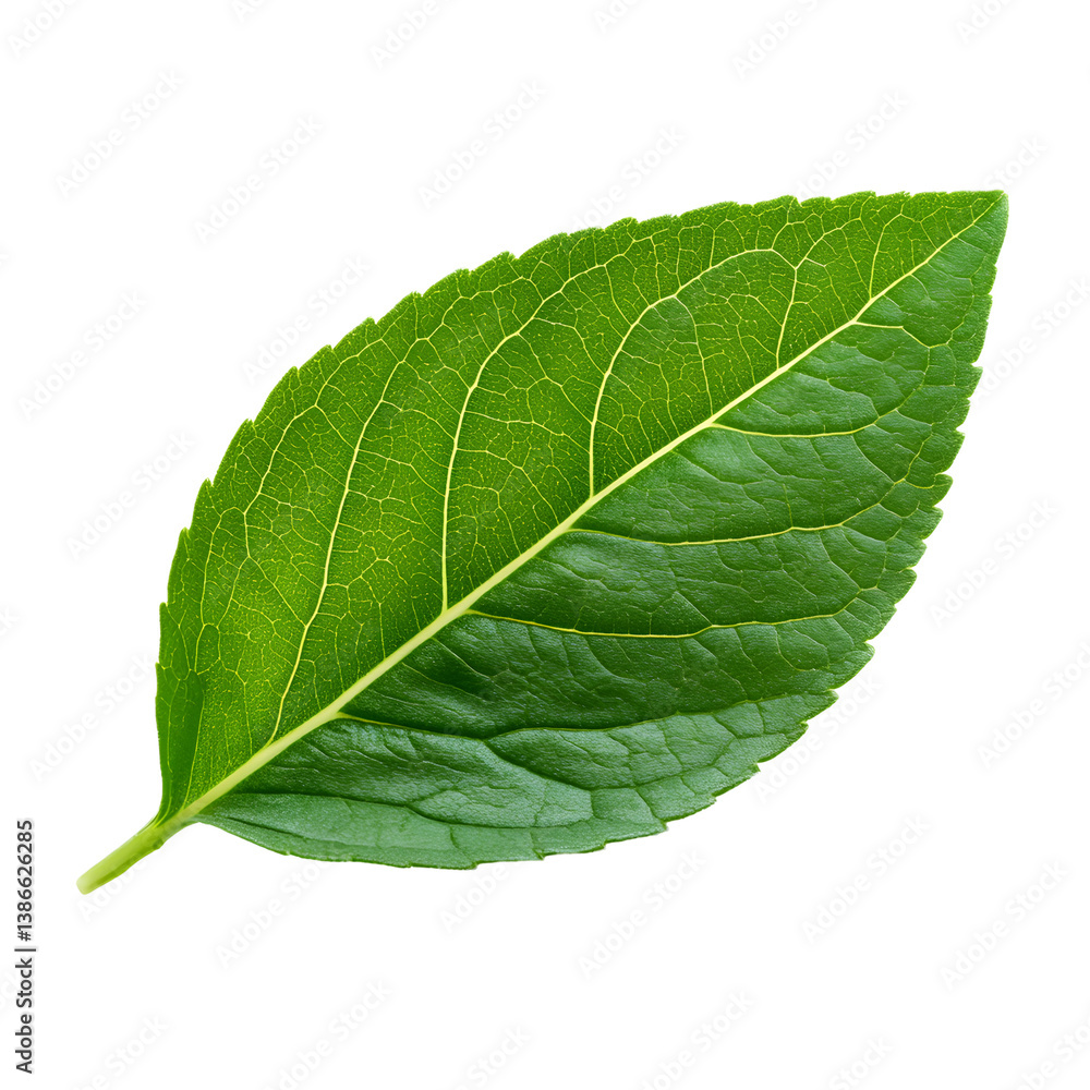 Obraz premium Clear Sage Leaf Close Up