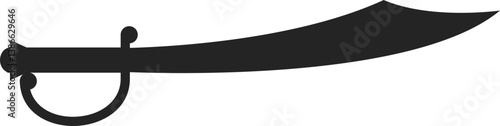 vector of a sword. weapon, traditional, knight