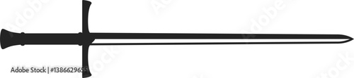 vector of a bastard sword
