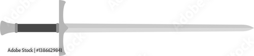 vector of a bastard sword