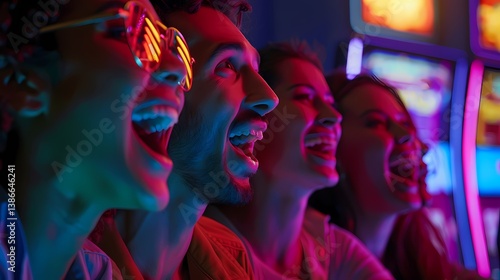 Wallpaper Mural people in the night club Torontodigital.ca