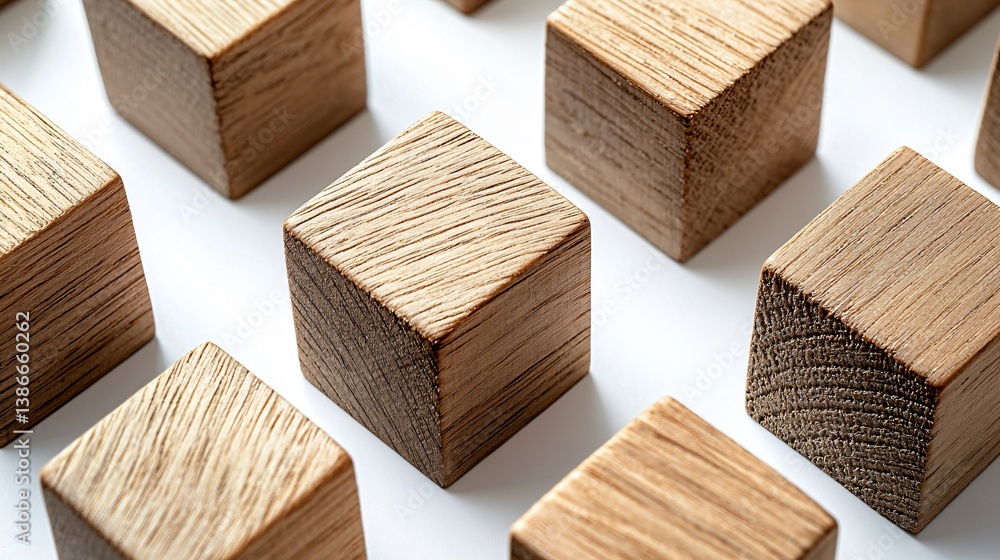 Exploring Creative Play Wooden Blocks Arrangement Studio Setting Photographic Composition Minimalistic Environment Top-Down View Exploring Creative Play Wooden Blocks Arrangement Studio Setting Photographic Composition Minimalistic Environment Top-Down View