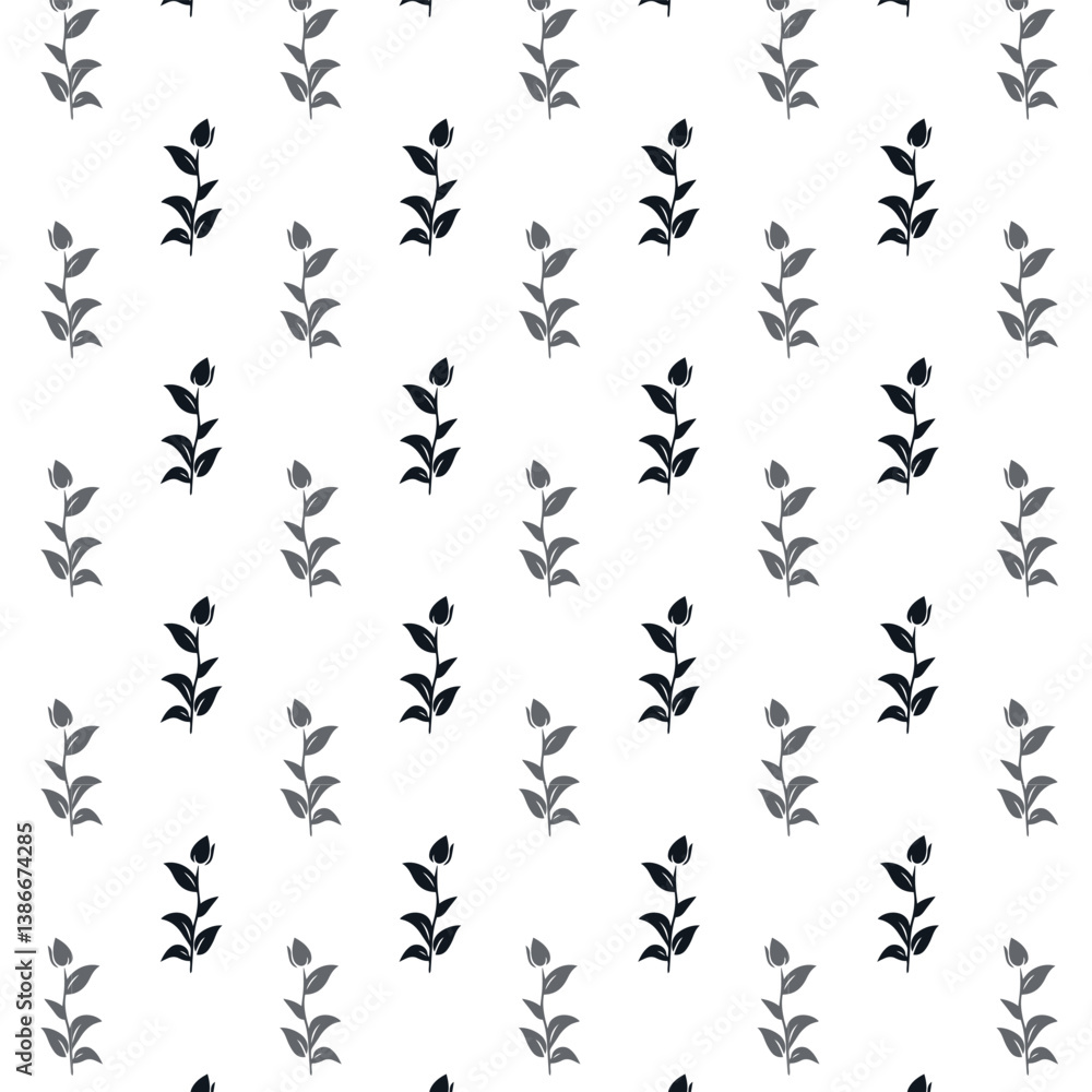 Vector Geometric Leaf Seamless Pattern. Abstract leaves texture for Wallpaper, backdrop, fabric, textile, clothes print, card, wrapping paper or package design. Vector Geometric Leaf Seamless Pattern. Abstract leaves texture for Wallpaper, backdrop, fabric, textile, clothes print, card, wrapping paper or package design.