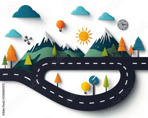 Eco-Vistas: Visualizing Paths to Sustainability