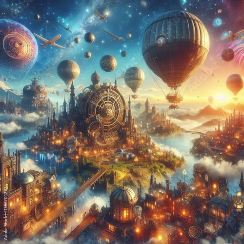 ufo in space