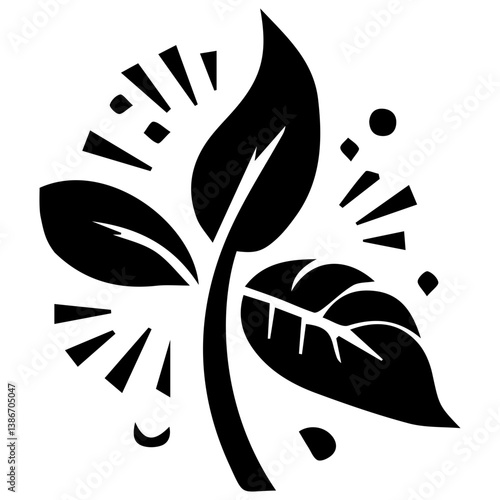 Inspired verdant rhythms in vibrant summer leafy designs