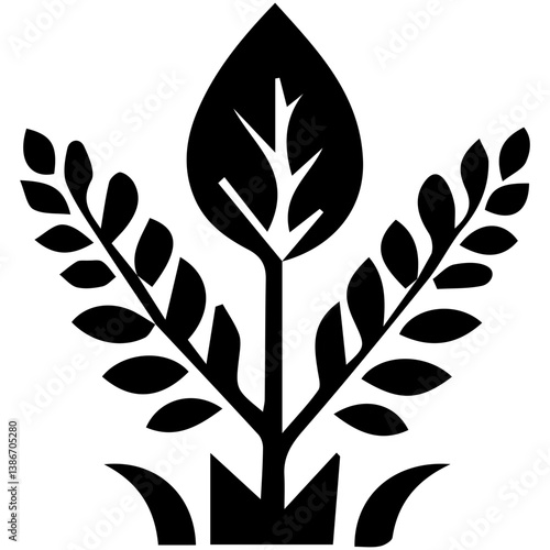 Radiant botanical harmony inspired by summer foliage dreams