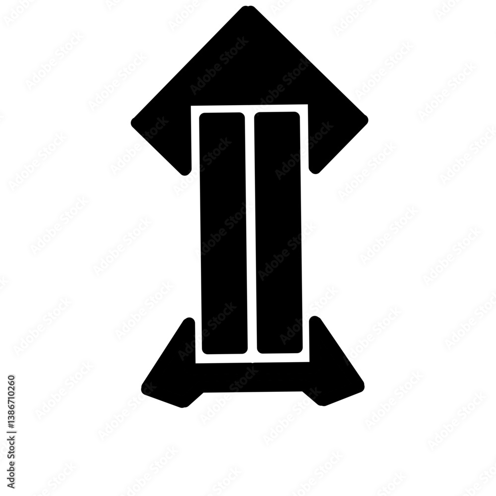 Abstract illustration of upward arrows symbolizing growth and progress in a dynamic environment Abstract illustration of upward arrows symbolizing growth and progress in a dynamic environment