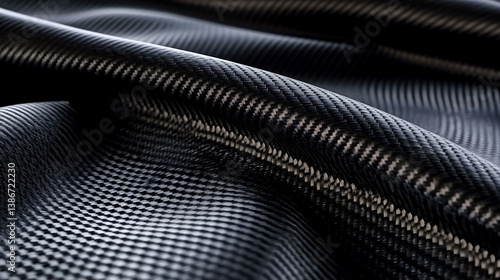 Wallpaper Mural Ultra-HD carbon fiber texture black details mirror finish Torontodigital.ca