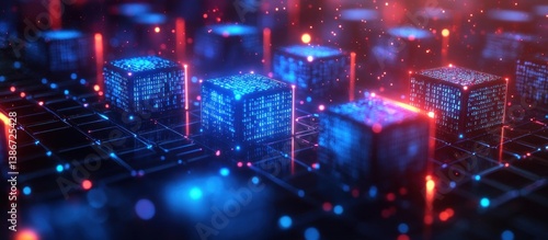 Blockchain Technology Future Innovation Secure Digital Currency Cashless Payments Advanced Fintech Solutions Cloud Networking
