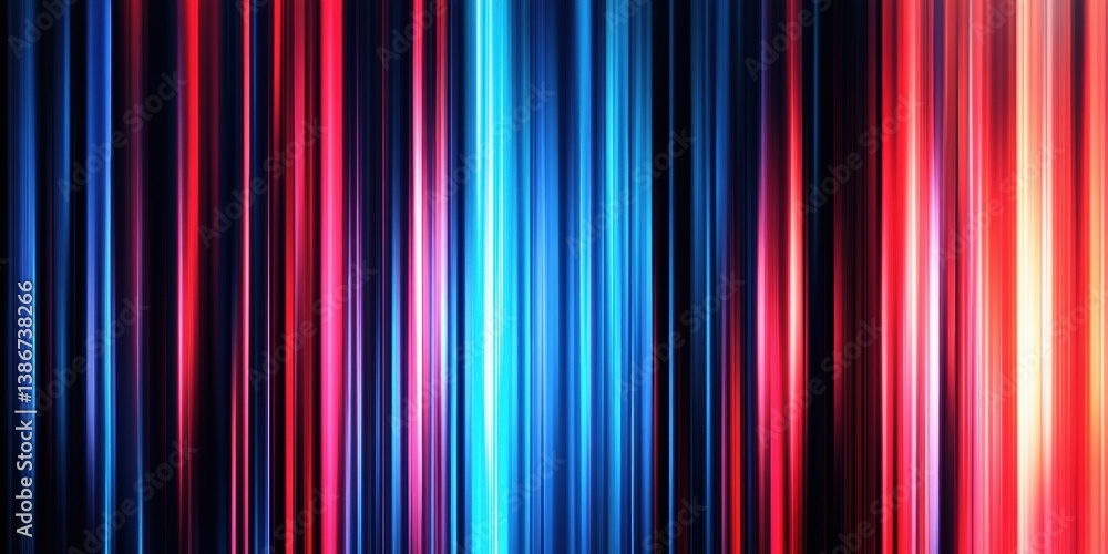 Vibrant abstract background with diagonal lines in red, blue, and orange creating dynamic movement and contrast on dark backdrop Vibrant abstract background with diagonal lines in red, blue, and orange creating dynamic movement and contrast on dark backdrop