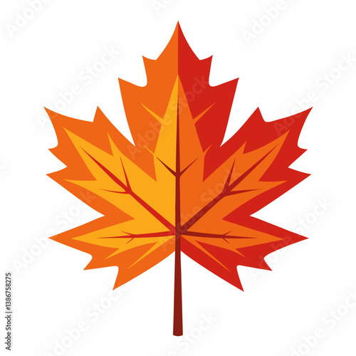 red maple leaf