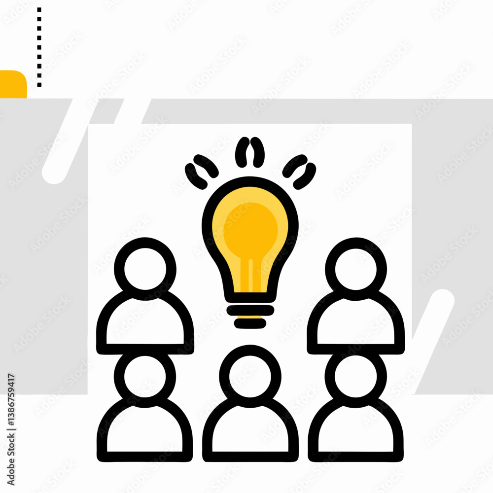 Fototapeta premium light bulb idea concept