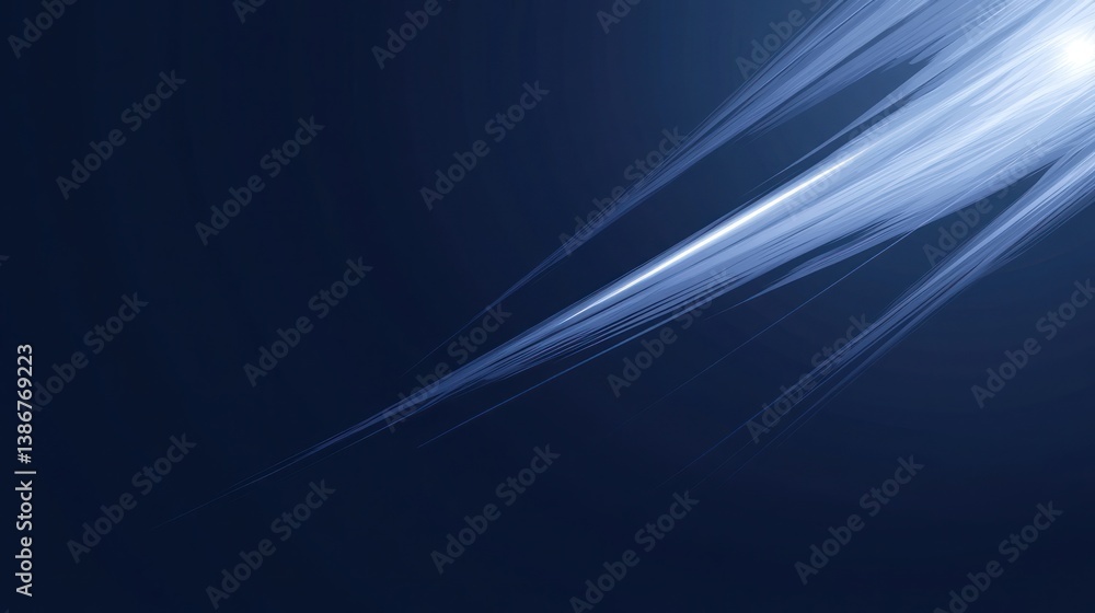 Abstract dark blue light streaks background Abstract dark blue light streaks background
