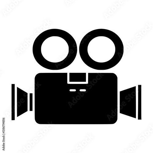 Vintage Camera Icon - Film & Video Design
