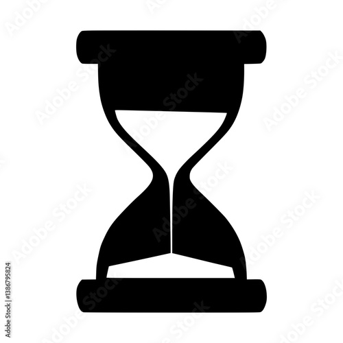 Hourglass Icon - Time Concept Vector