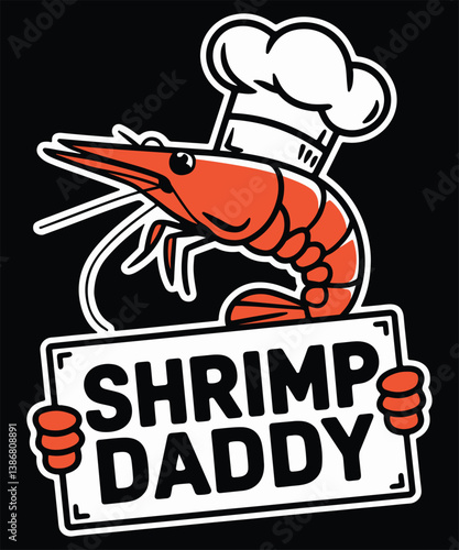 Shrimp Daddy Graphic Design